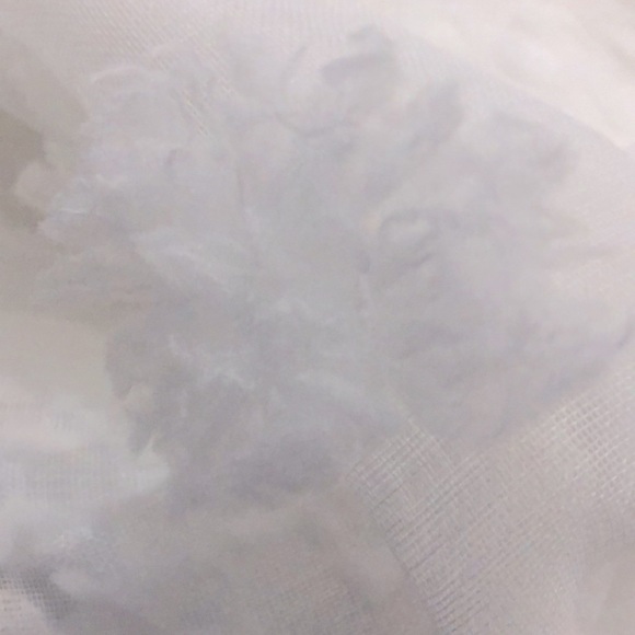 Boho White Pom Pom Spaghetti Strap Mini Dress - Picture 5 of 5